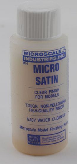 Microscale MicroScale Industries Micro Satin - Clear Finish for Models - MI-5