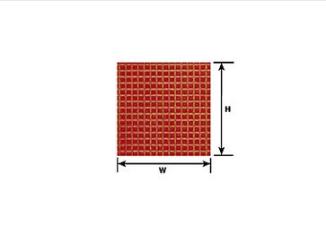 Plastruct  SQUARE TILE SHEET 1/8""