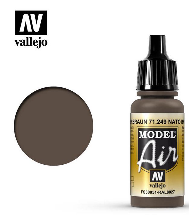 Vallejo NATO Brown FS 30051 RAL8027 17ml