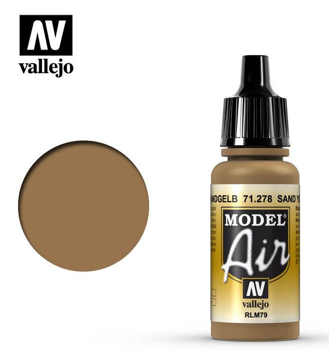 Vallejo Sand Yellow RLM79 17ml