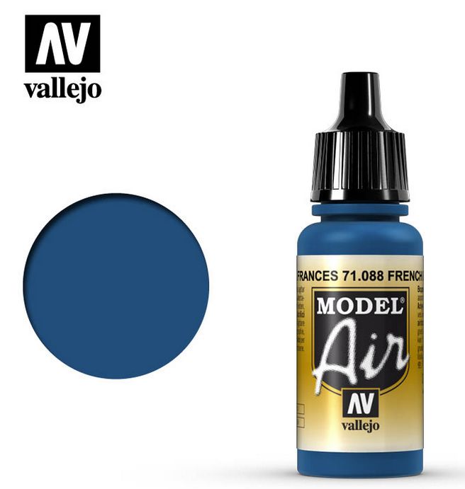 Vallejo French Blue Model Air Acrylic 17 ml