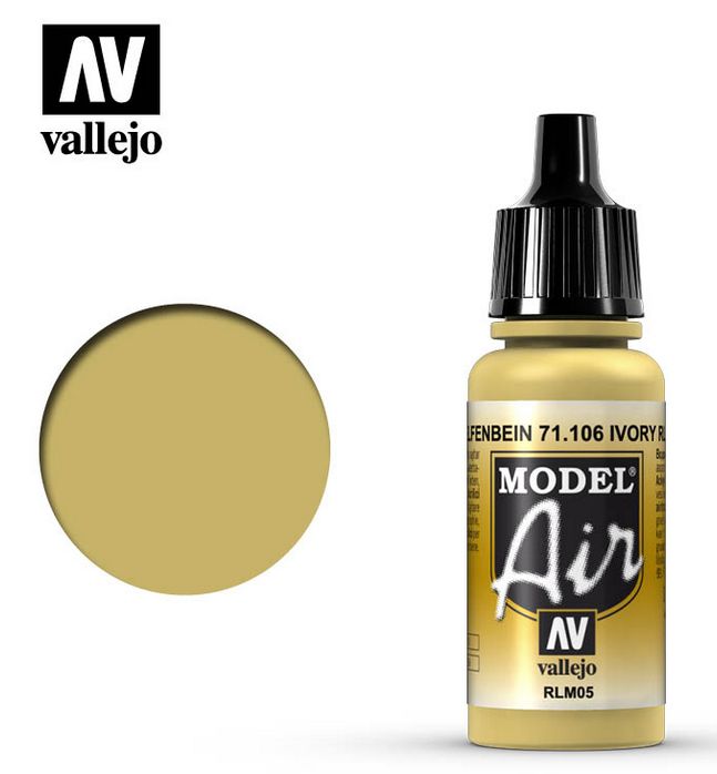 Vallejo Ivory RLM05 Model Air Acrylic 17ml