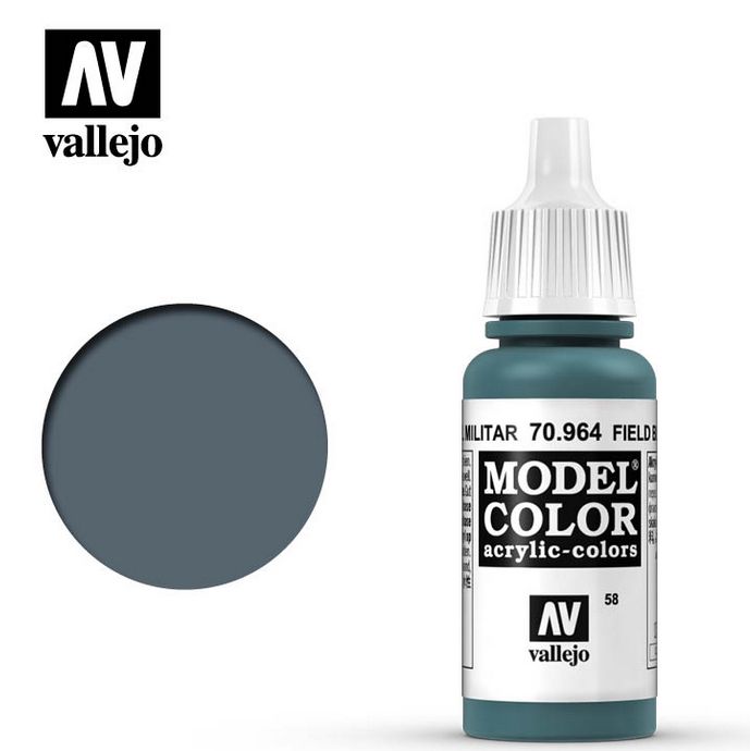 Vallejo Model Color FS36176 Field Blue 17ml