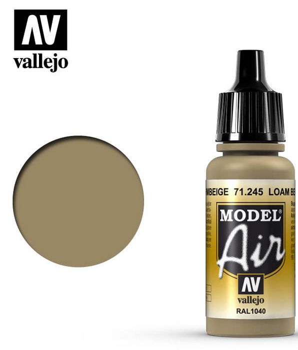 Vallejo Loam Beige RAL1040 17ml