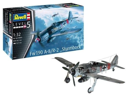 Revell 1/32 Fw 190 A-8/R-2 Strumbock