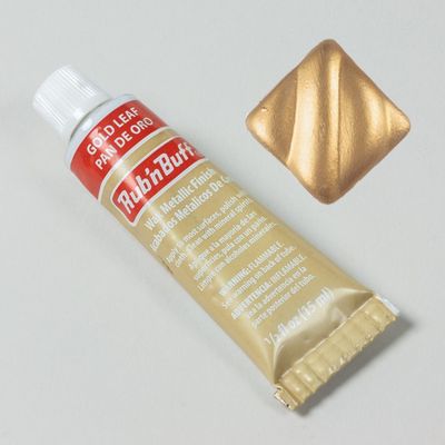 Amaco Gold Leaf Rub n Buff Metallic Wax Finish 0.5oz