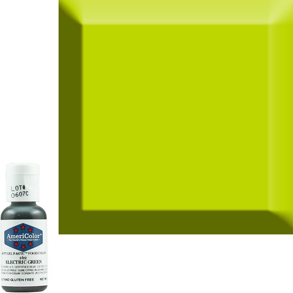 AmeriColor 0.75oz Soft Gel Electric Green