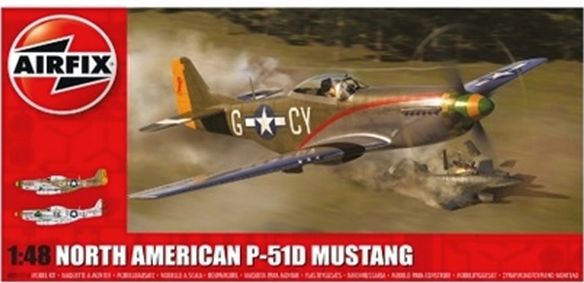 Airfix 1/48 North American P51 D Mustang