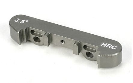 Team Losi Toe Plate, Aluminum, 3.5 Degree: HRC, 22