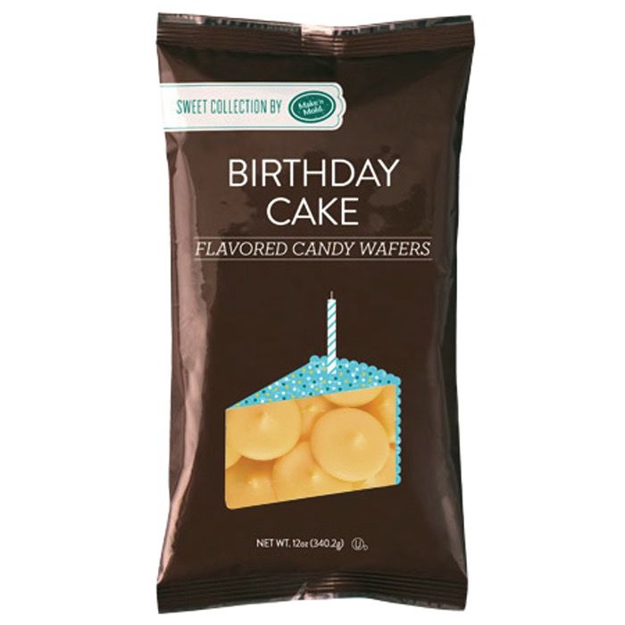Make N Mold Birthday Cake Candy Wafers 12oz
