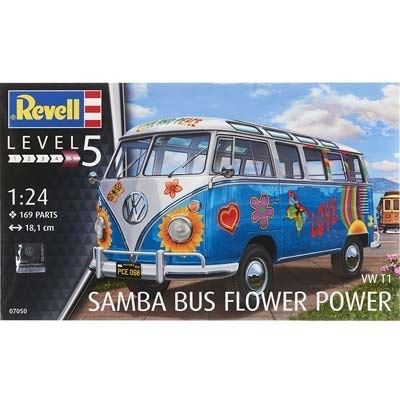 Revell 1/24 VW T1 Samba Bus Flower Power