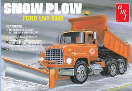 AMT\ERTL 1/25 Ford LNT-800 Snow Plow