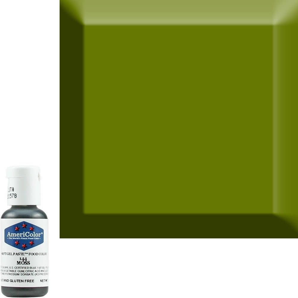 AmeriColor 0.75oz Soft Gel Moss Green