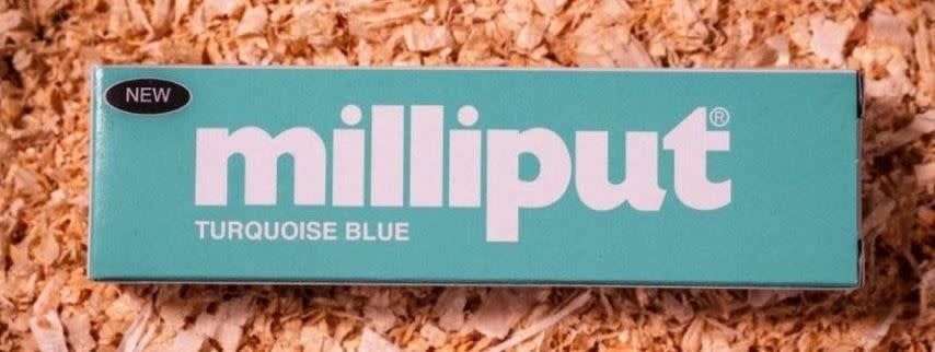 Milliput Turquoise Blue Two Part Epoxy Putty