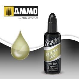 Ammo of MIG Light Olive Draw Shader 10ml