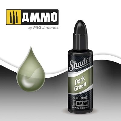 Ammo of MIG Dark Green Shader 10ml