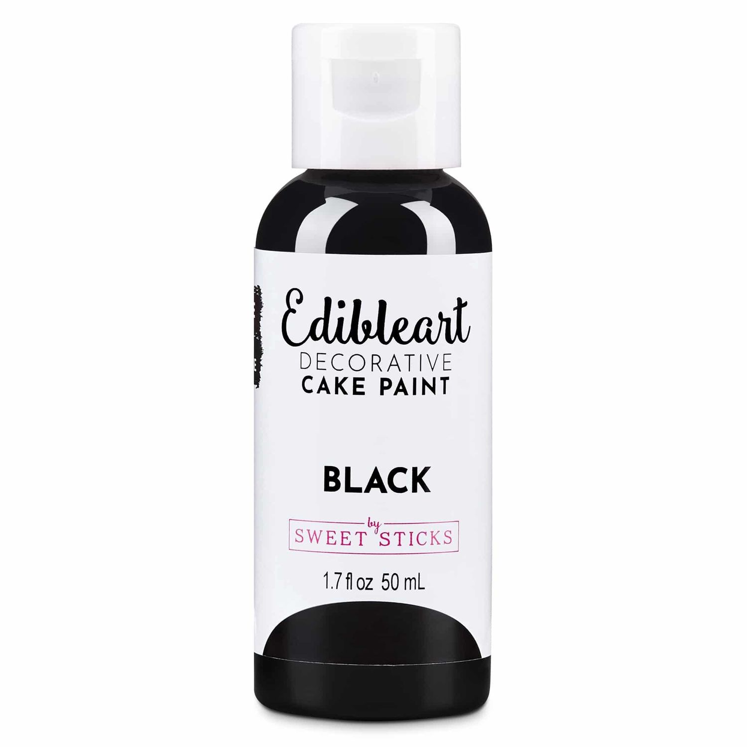 Sweet Sticks Edible Paint Black 50ml