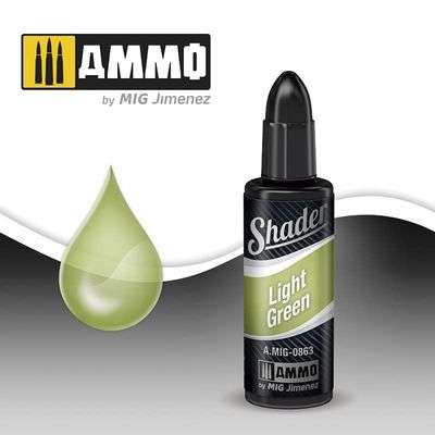 Ammo of MIG Light Green Shader 10ml