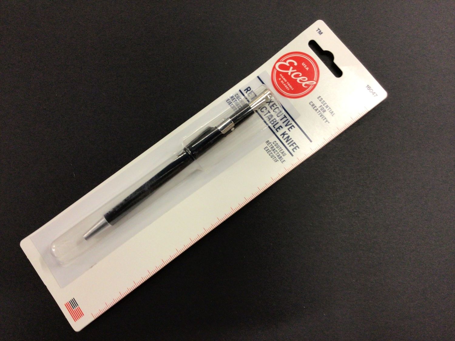 Excel K47 EXECUTIVE RETRACTABLE KNIFE W/CLIP