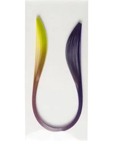 Quilled Creations Quilling Paper Quilling Vellum Yellow-Pink-Purple Color Blends  1/4in