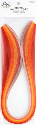 Quilled Creations Quilling Paper Orange Shades 1/8in 100pc