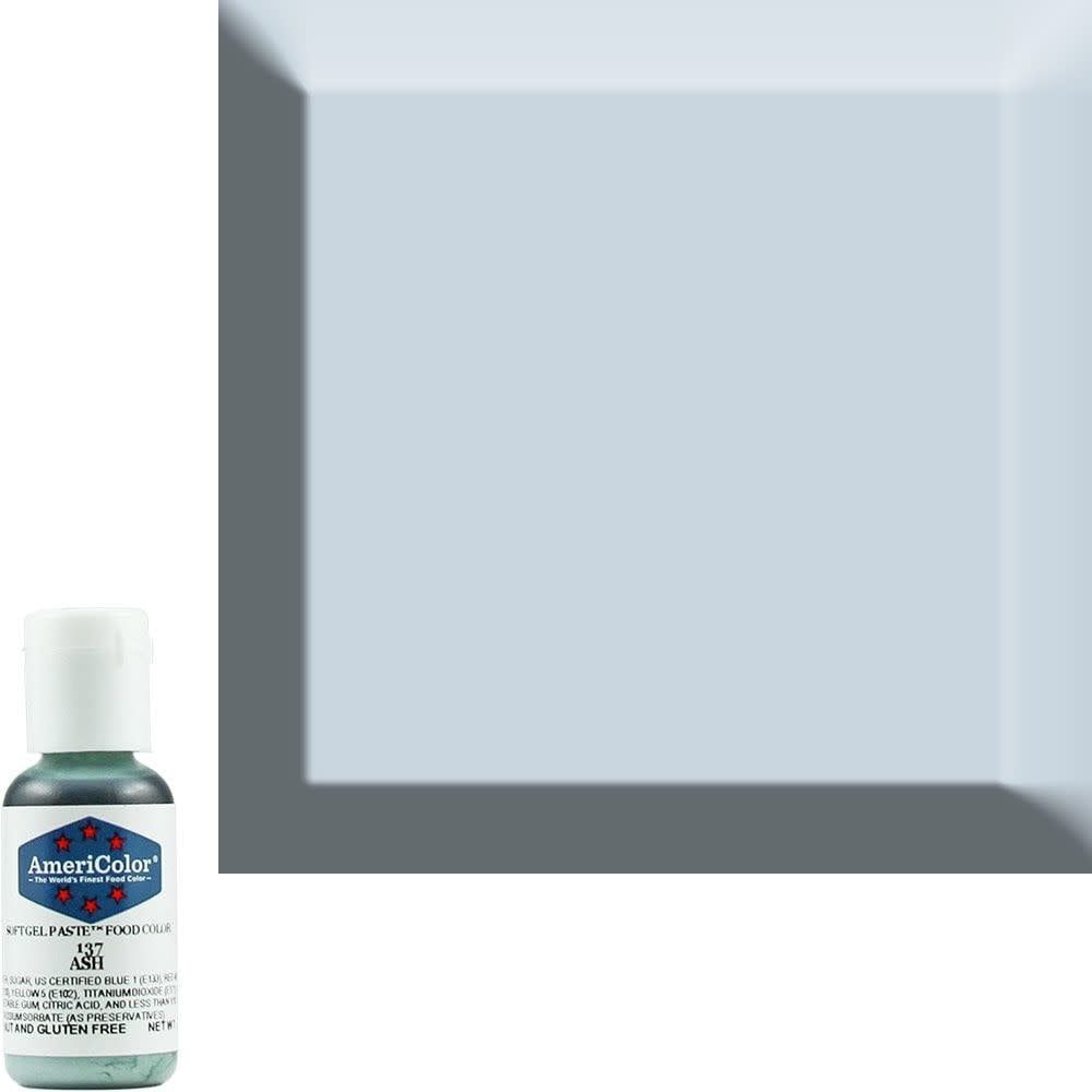 AmeriColor 0.75oz Soft Gel Ash