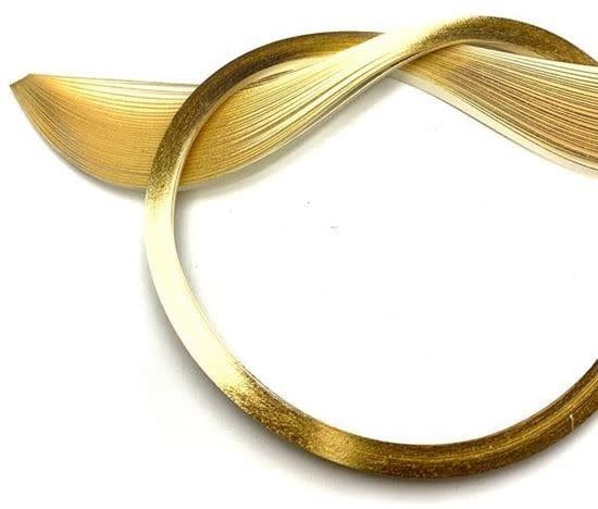 Quilled Creations Quilling Paper Gold Edge on Ivory 1/8in