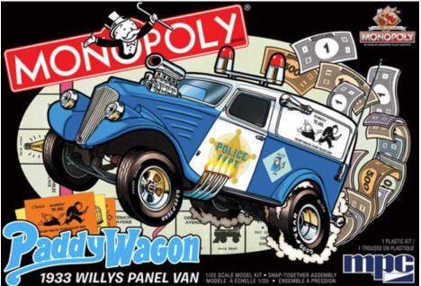 MPC 1/25 33 Willys Paddy Wagon