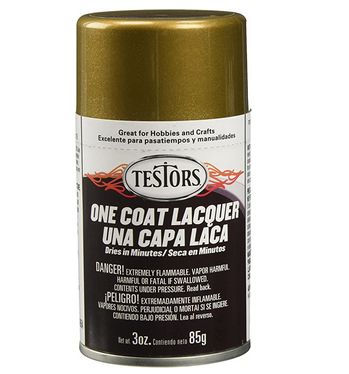 Testors Lacquer Spray Bronze 3oz