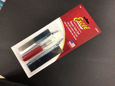 Excel Hobby Blade Razor Saw Set with 2 Blades