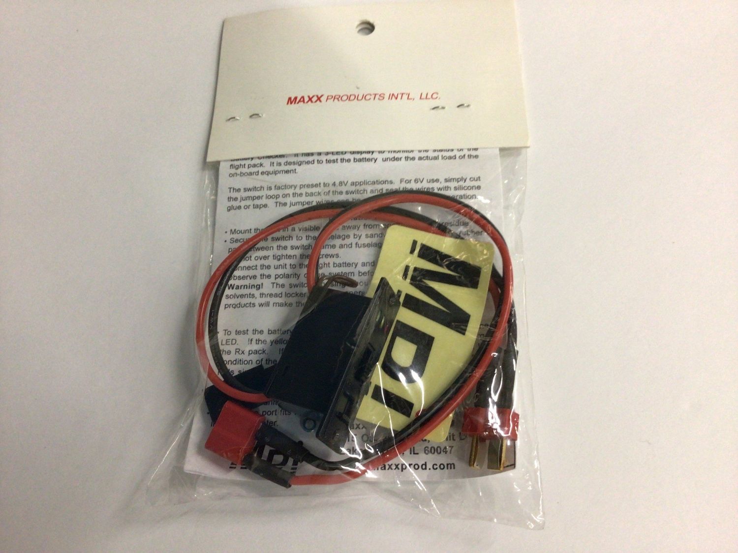 Maxx MPI HD CHRG SWTCH W/LED HITEC