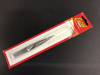 Excel Hobby Blade Polished Hollow Body Tweezers