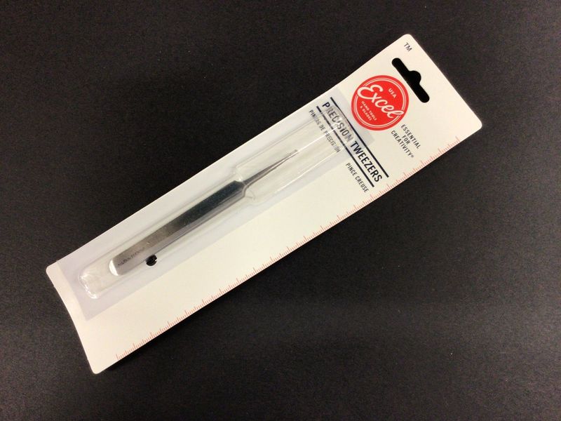 Excel Polish straight point  tweezers
