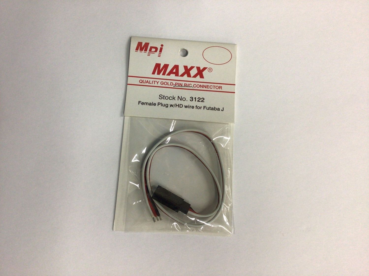 Maxx FUTABA J FEMALE W/ HEAVY WIRE
