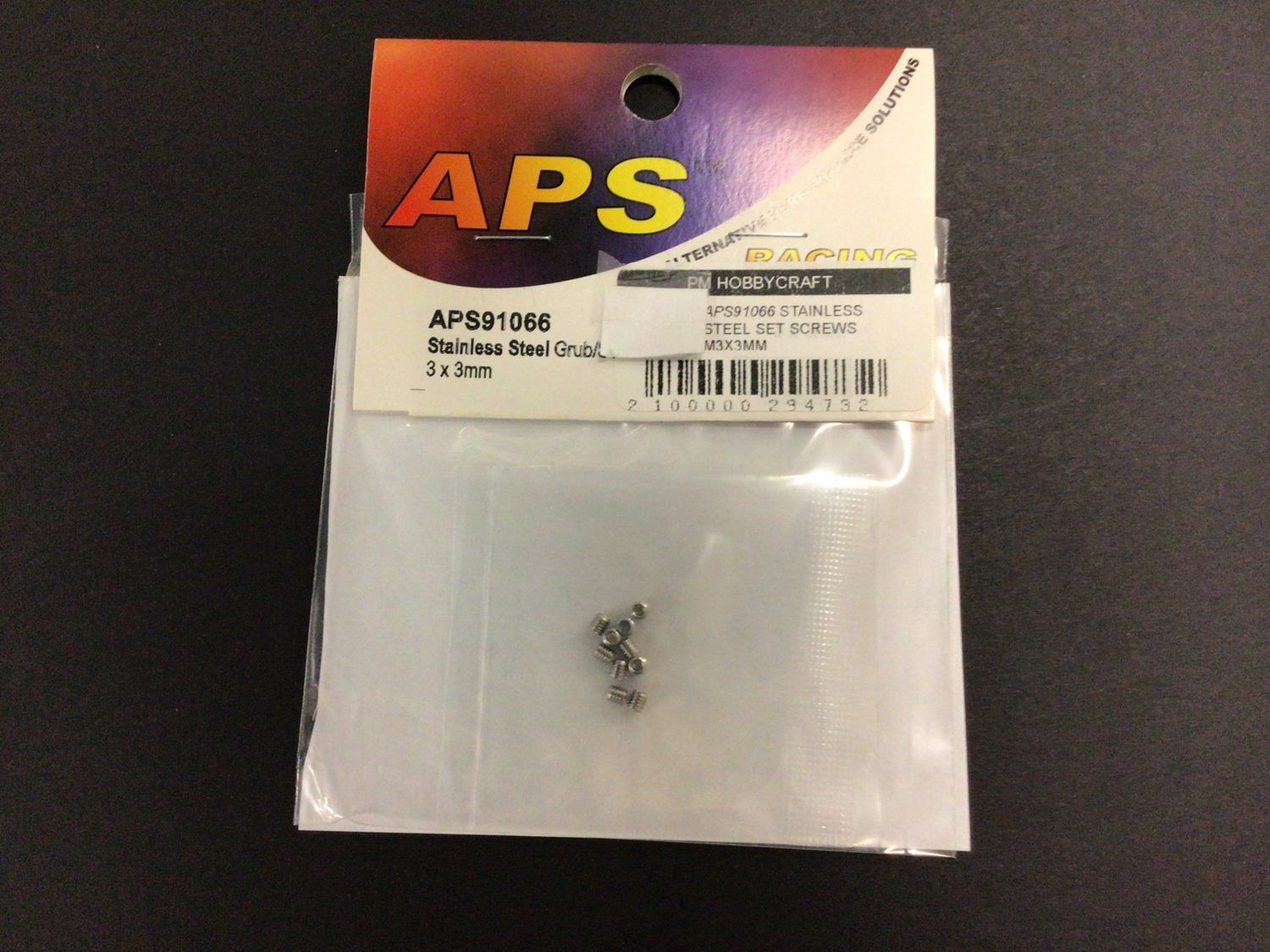 APS M3x3mm Stainless Steel Set Screws