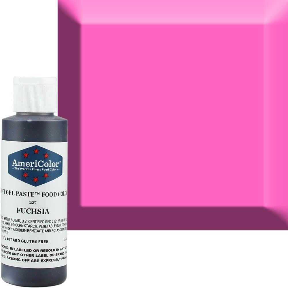 AmeriColor 4.5oz Soft Gel Fuschia