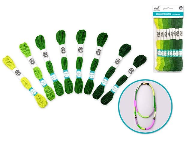 Needle Crafter Cotton Floss 8M Go green