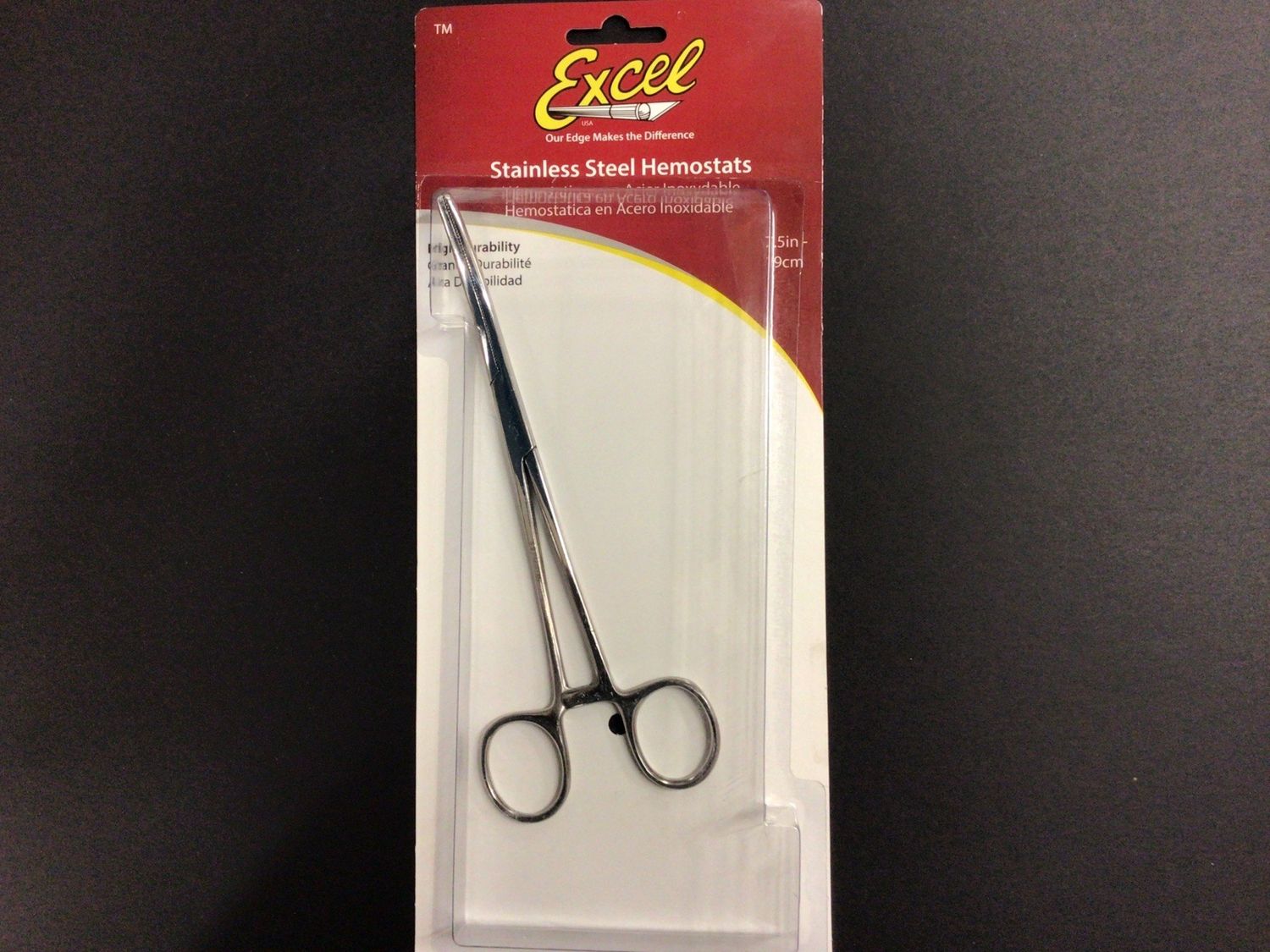 Excel 7 1/2 Curved Nose Hemostat