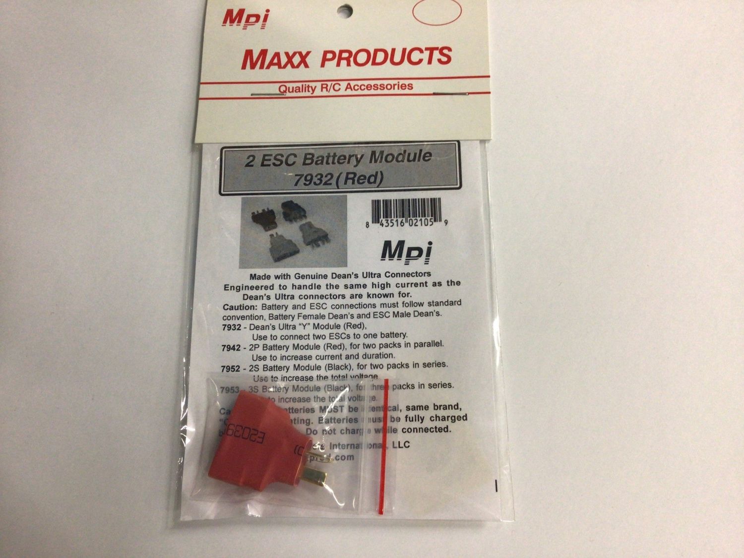 Maxx Y-MDUL W/DEAN'S ULTRA PLUGS PK