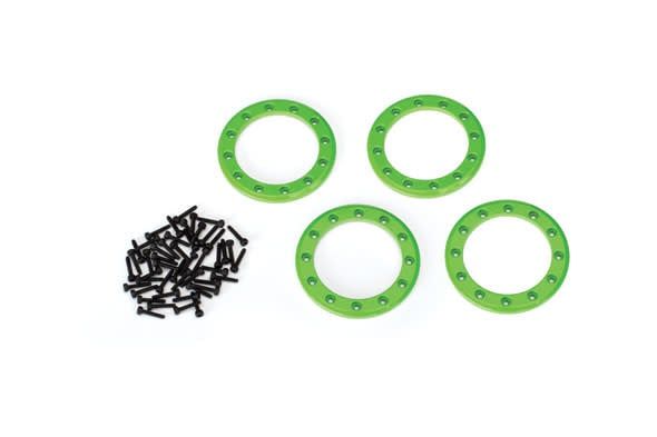 Traxxas Beadlock, green(1.9) aluminu rims