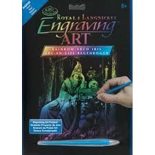 Royal &amp; Langnickel Rainbow  Engrave Art Wizard