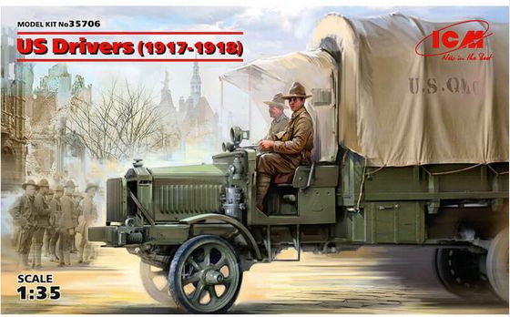 Icm 1/35 US Drivers 1917-1918