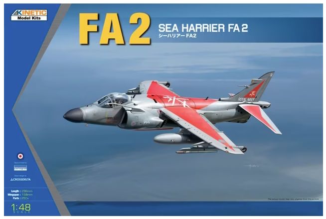 Kinetics 1/48 FA2 Sea Harrier