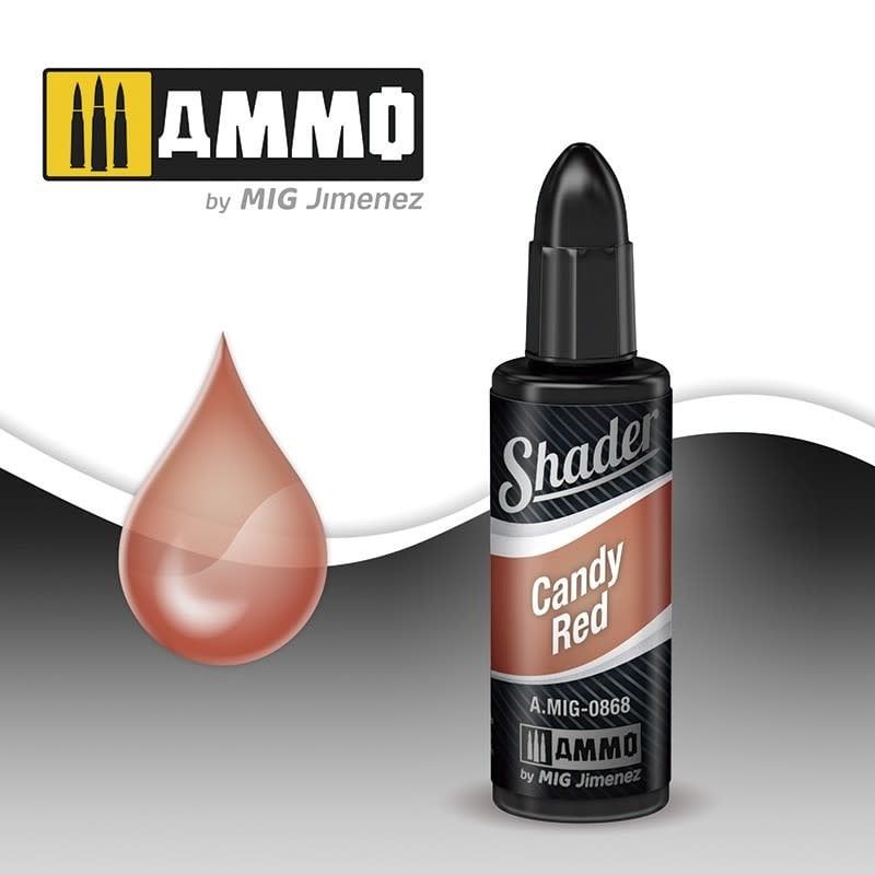 Ammo of MIG Candy Red Shader 10ml