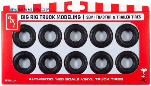 AMT\ERTL 1/25 Semi Truck Tall Tires Parts Pack