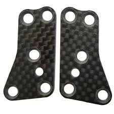 Associated Electrics RC8B3.2 1.2mm Front Upper Suspension Arm Inserts Carbon Fiber
