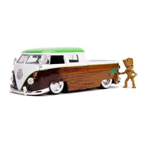 Jada Toys Hollywood Rides 1963 Volkswagen Bus w/ Groot