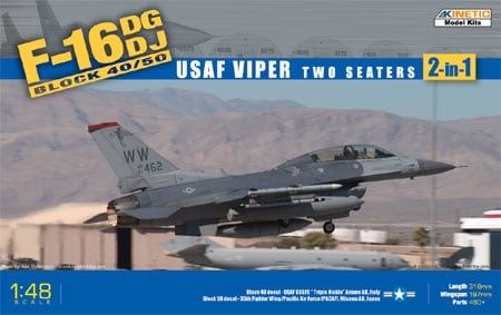 Kinetics 1/48 F-16D USAF Viper
