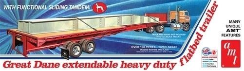 AMT\ERTL 1/25 Great Dane Flatbed Trailer