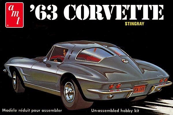 AMT\ERTL 1/25 1963 Chevy Corvette
